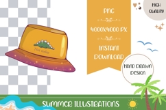 Hand Drawn Hat Illustration, Cartoon Hat PNG Product Image 1