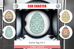 Car Coaster Easter Egg Product Image 1