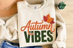 Autumn Vibes Svg | Thanksgiving Svg | Shirt Svg Product Image 1