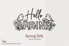 Spring birds SVG Product Image 1