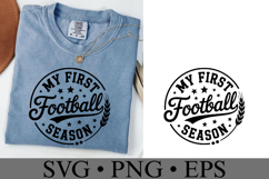 My first Football Season Svg | Sport Svg | Shirt Svg Product Image 2