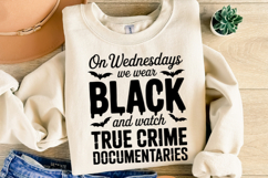 On Wednesday we wear Black Svg | Halloween Svg | Shirt Svg Product Image 2