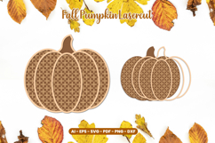 Fall Pumpkin Lasercut - Autumn Lasercut Product Image 1
