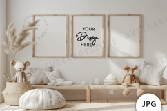Frames Mockup, Baby Room Mockup JPG Product Image 1