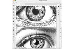 40 Procreate Eyes Stamp Brushes Product Image 8