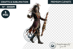 Harvest of Haunts Halloween Gothic Character PNG Clipart Product Image 1