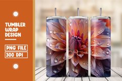 3d flower pattern tumbler wrap sublimation Product Image 1