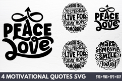 Motivational Quotes SVG Product Image 1
