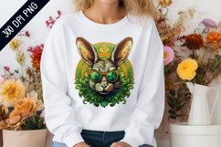 St. Patrick&#039;s Day Bunny Sublimation -Bunny Sublimation Product Image 1
