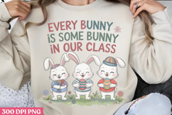 Retro Teacher Easter Sublimation Bundle PNG Product Image 9