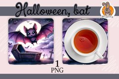 Halloween, bat, hot plate Product Image 1