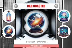 Car Coaster Starlight Terrariums Product Image 1