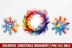 Colorful Christmas Collection Clipart Product Image 1