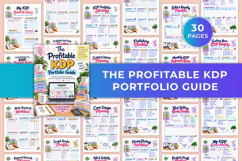 The Profitable KDP Portfolio Guide Kdp interiors Product Image 1