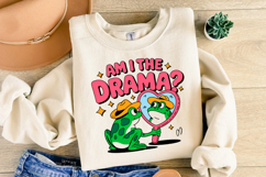 Am I the Drama Svg | Svg Cut File | Shirt Svg Product Image 2