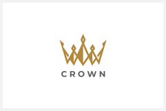 Crown Logo Design Vector Template Product Image 2