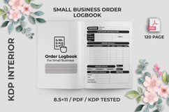 Business Order Logbook KDP Interior Product Image 1