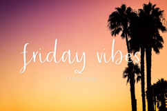 Friday Vibes Script Product Image 1