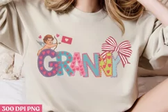 Granny PNG, Valentine Mama Coquette PNG Product Image 1