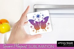 Boho Mystical Magnet Sublimation - Celestial Fridge Magnet Product Image 1