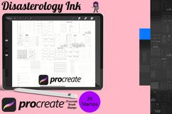 Planner Guide Template Set 2 Procreate Brush Stamps, 25 Product Image 1