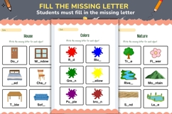 CVC Words Missing Letter Activity, Write The Missing Letters Product Image 2