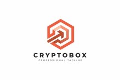 Crypto box Arrows Hexagon Logo Product Image 1