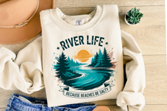 River Life svg Design | Svg Cut Files | Shirt Svg Product Image 2