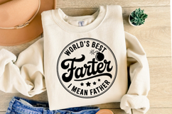 World&#039;s best farter I mean Father svg | Shirt Svg Product Image 1