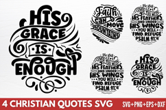Christian Quotes SVG Product Image 1