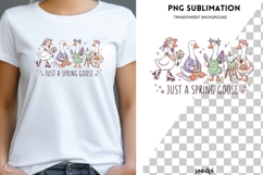 Spring goose png design for T-shirts Product Image 1