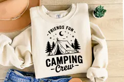 Camping Crew svg Design | Svg Cut Files | Shirt Svg Product Image 2