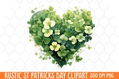 Rustic St Patricks Day Clipart, St. Patrick&#039;s Day Clipart Product Image 1