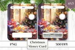 Christmas Tree Money Card, Christmas Money Card Printable Product Image 1