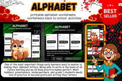 printable alphabet worksheets Printable Activities for kids Product Image 1