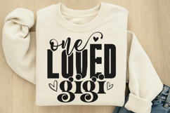 One loved gigi SVG Product Image 2