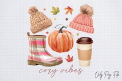 Cozy vibes Sublimation PNG Product Image 1