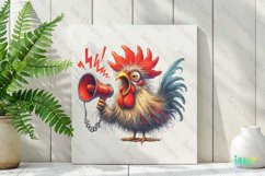Funny Chicken Clipart Sublimation Product Image 2