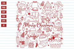 Christmas Svg, Merry Christmas, Cartoon Christmas Shirt Svg Product Image 1