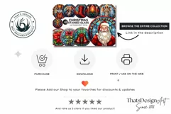 Jesus Stained Glass Christmas Ornaments PNG Clipart Product Image 6