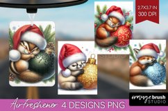 Christmas Animals Air Freshener PNG - Cute Christmas PNG Product Image 1