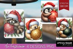 Christmas Animals Air Freshener PNG - Cute Christmas PNG Product Image 1