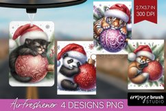 Christmas Animals Air Freshener PNG - Cute Christmas PNG Product Image 1