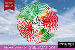 Sarcastic Christmas Quote Wind Spinner Sublimation PNG - Tie Product Image 1