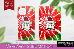 Sarcastic Christmas Quote Phone Case PNG - Tie Dye Case PNG Product Image 1