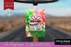 Sarcastic Christmas Quote Air Freshener PNG - Tie Dye PNG Product Image 1