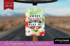 Sarcastic Christmas Quote Air Freshener PNG - Tie Dye PNG Product Image 1