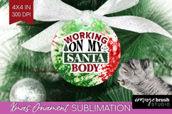 Sarcastic Christmas Quote Ornament PNG - Tie Dye PNG Product Image 1