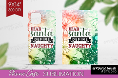 Sarcastic Christmas Quote Phone Case PNG - Tie Dye Case PNG Product Image 1