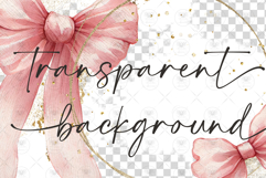 Bow Coquette Bundle Pink Clipart Product Image 2